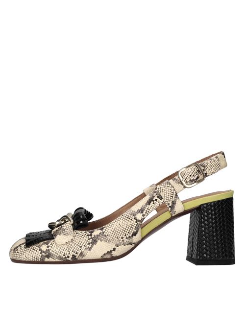 Mocassini slingback in pelle CHIE MIHARA | RILDA ROVERBEIGE-NERO